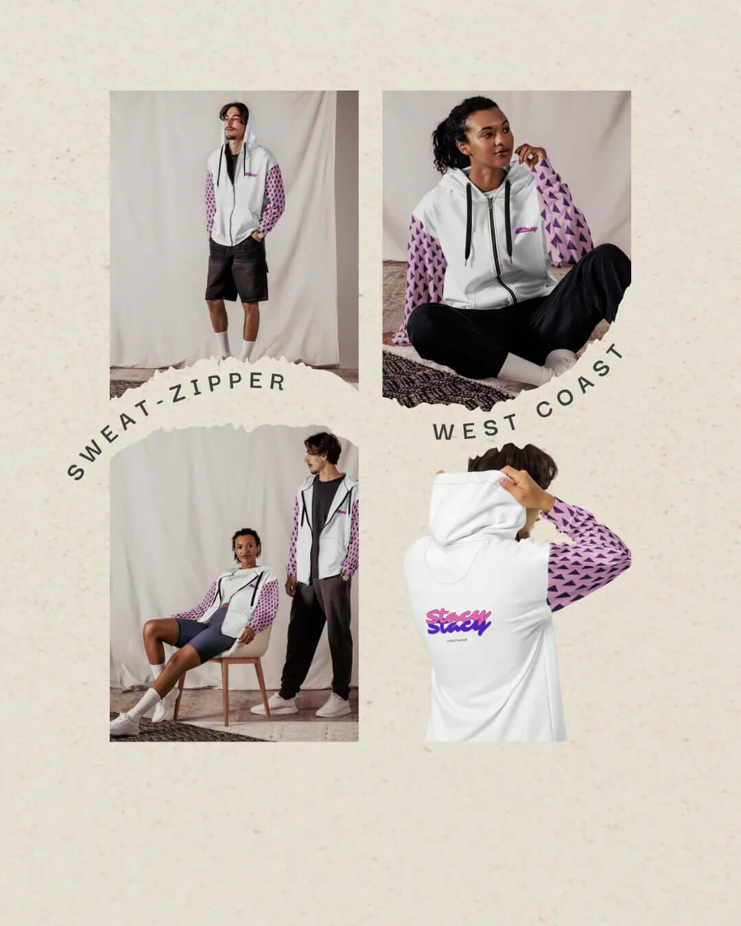 Sweat zippé West coast 🏜️